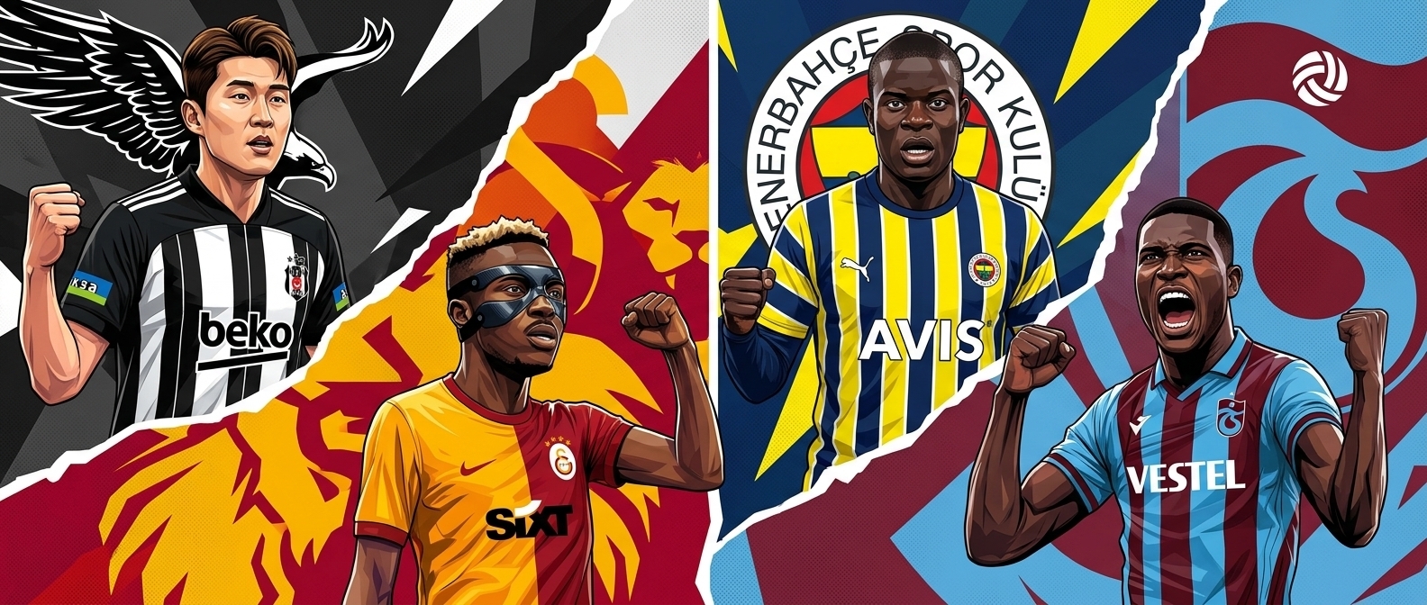 4 büyüklerin yıldız oyuncuları — Taraftar Paketi