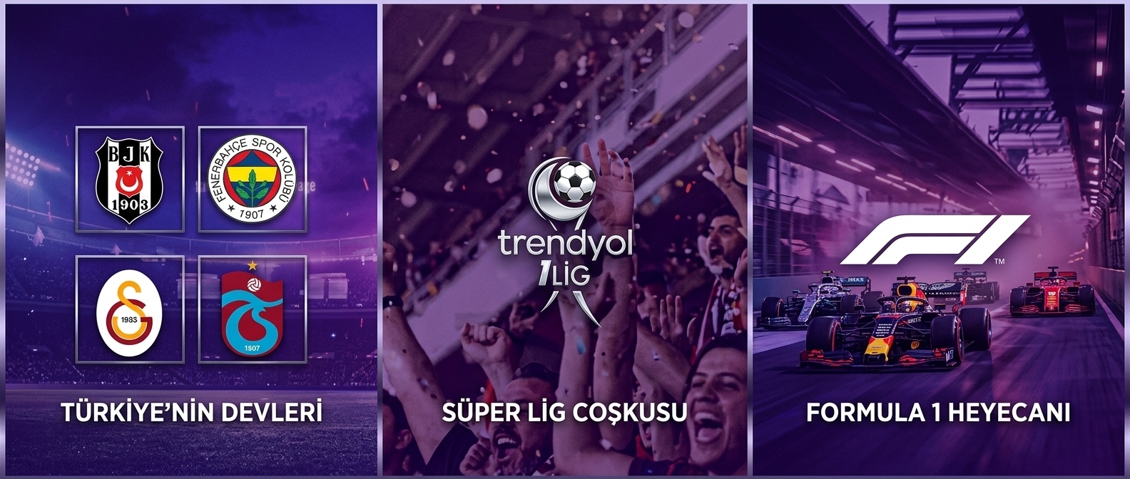 Türkiye'nin dev kulüpleri ve Süper Lig coşkusu